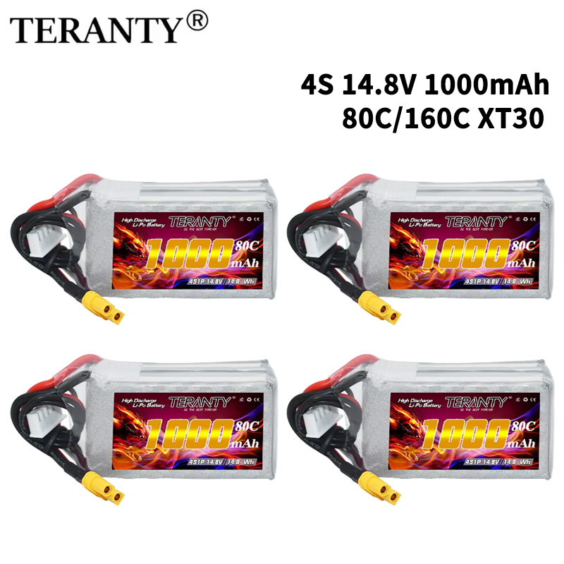 Lipo Battery 4S - Batterie Lipo TERANTY 4S 1000mAh 14.8V