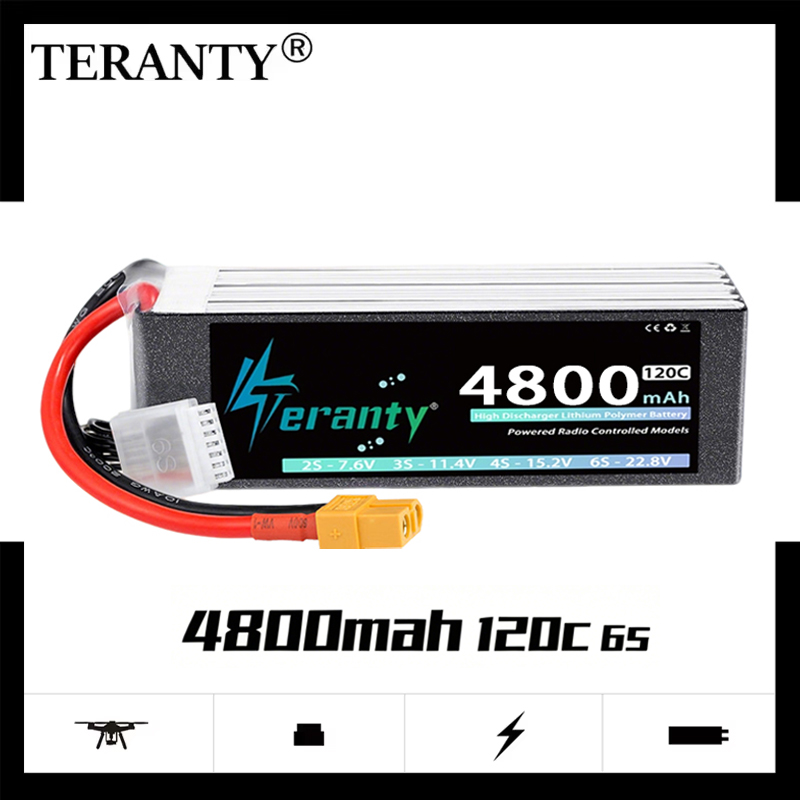 Lipo Battery 6S - Batterie Lipo TERANTY 6S 4800mAh 22.8V