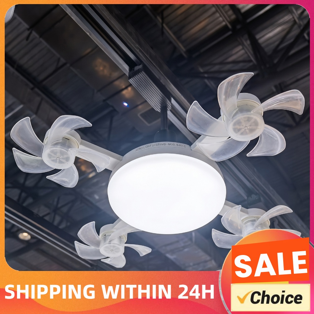 Drone - Ventilateur de plafond moderne avec lumière