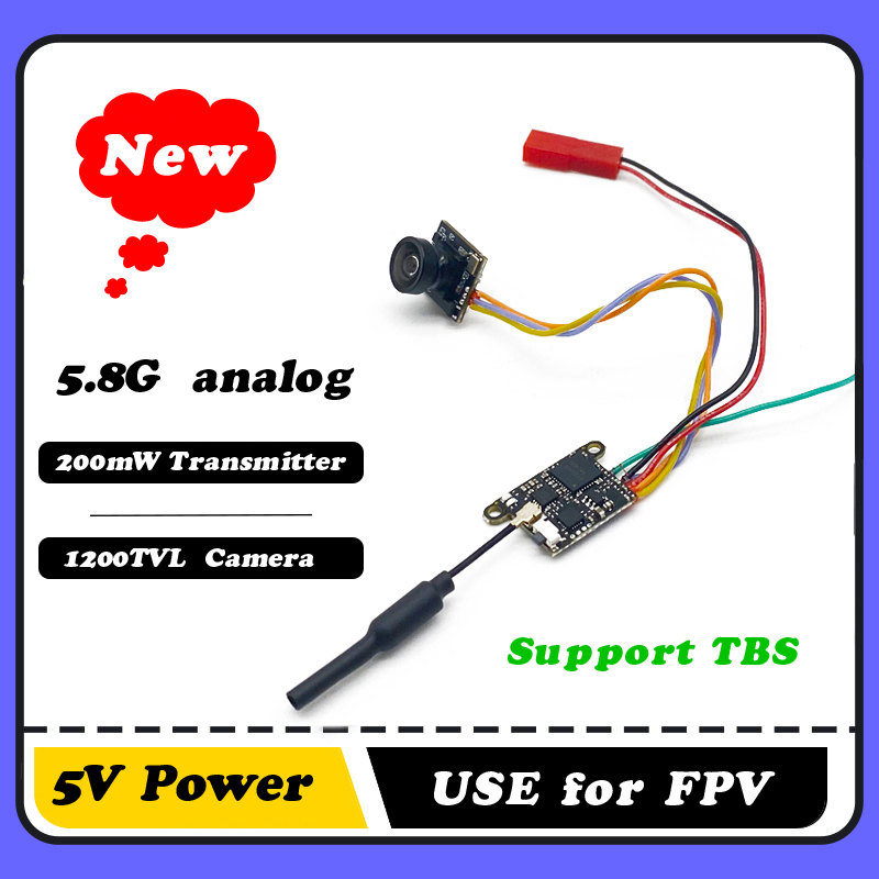 Mini Drone - SLONWAKE 5.8G 1200TVL FPV caméra VTX