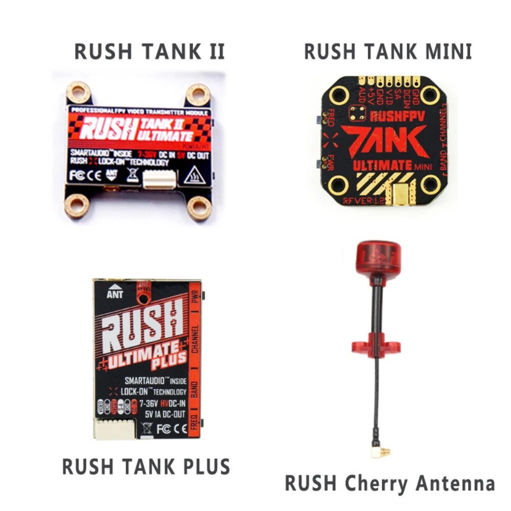 Mini Drone - Émetteur vidéo RUSH TANK Ultimate II/Mini/PLUS/Solo