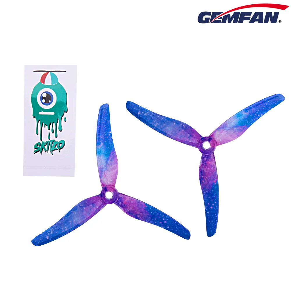 12 paires d'hélices Gemfan Hur - 5 Inch Propeller avis et prix