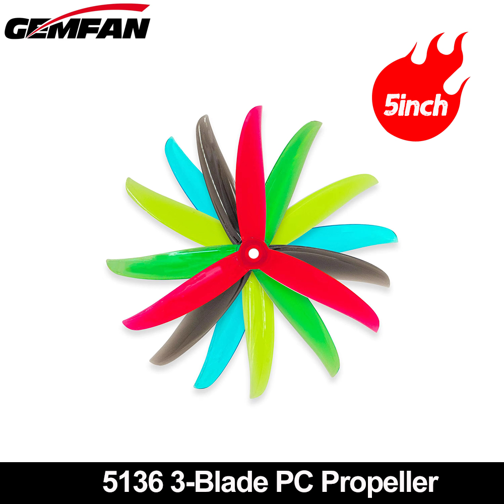 Gemfan VANOVER 5136 hélice PC  - 5 Inch Propeller avis et prix