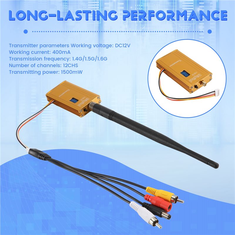A48U 1,5G 1,5W FPV VTX 12CH 15 - Rc Transmitter avis et prix