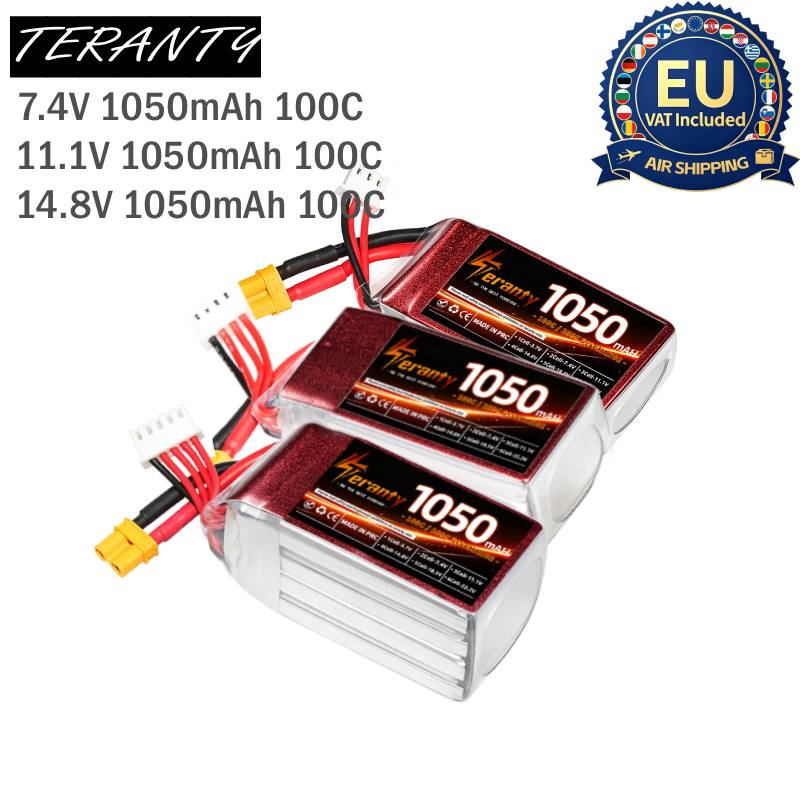 2 batteries Lipo RC 1050mAh 2S - Lipo Battery 4S avis et prix