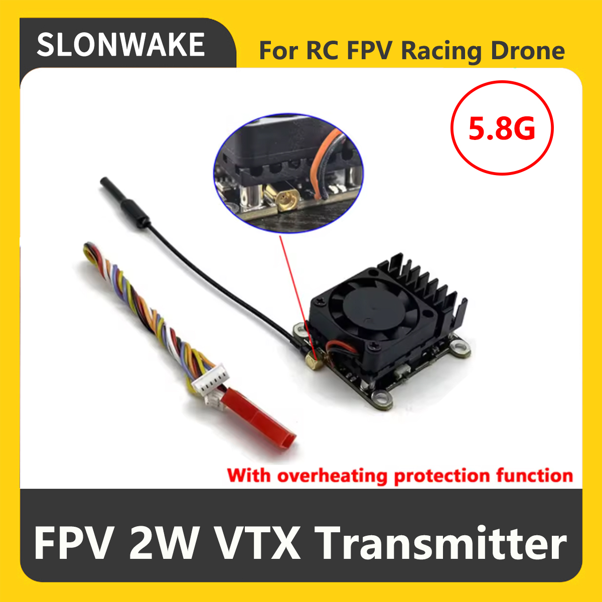 Transmetteur FPV VTX SLONWAKE  - Drone Frame avis et prix