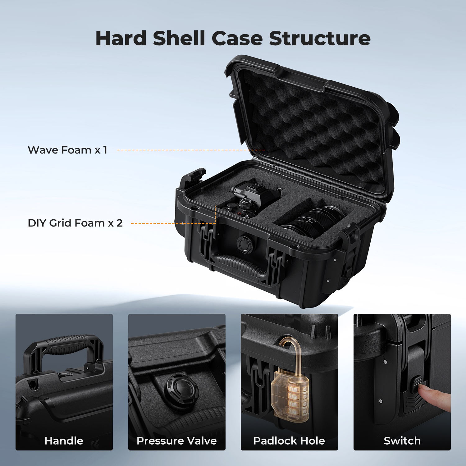 K&F CONCEPT Valise de voyage r - Drone With Camera avis et prix