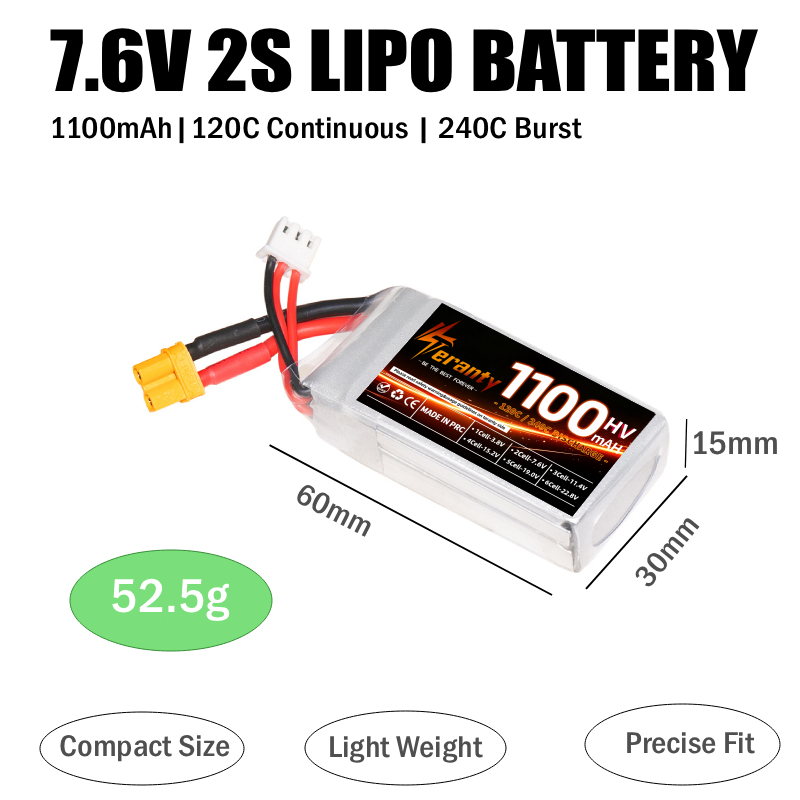 Teranty 2S 3S 4S 6S HV Pack Li - Lipo Battery 4S avis et prix
