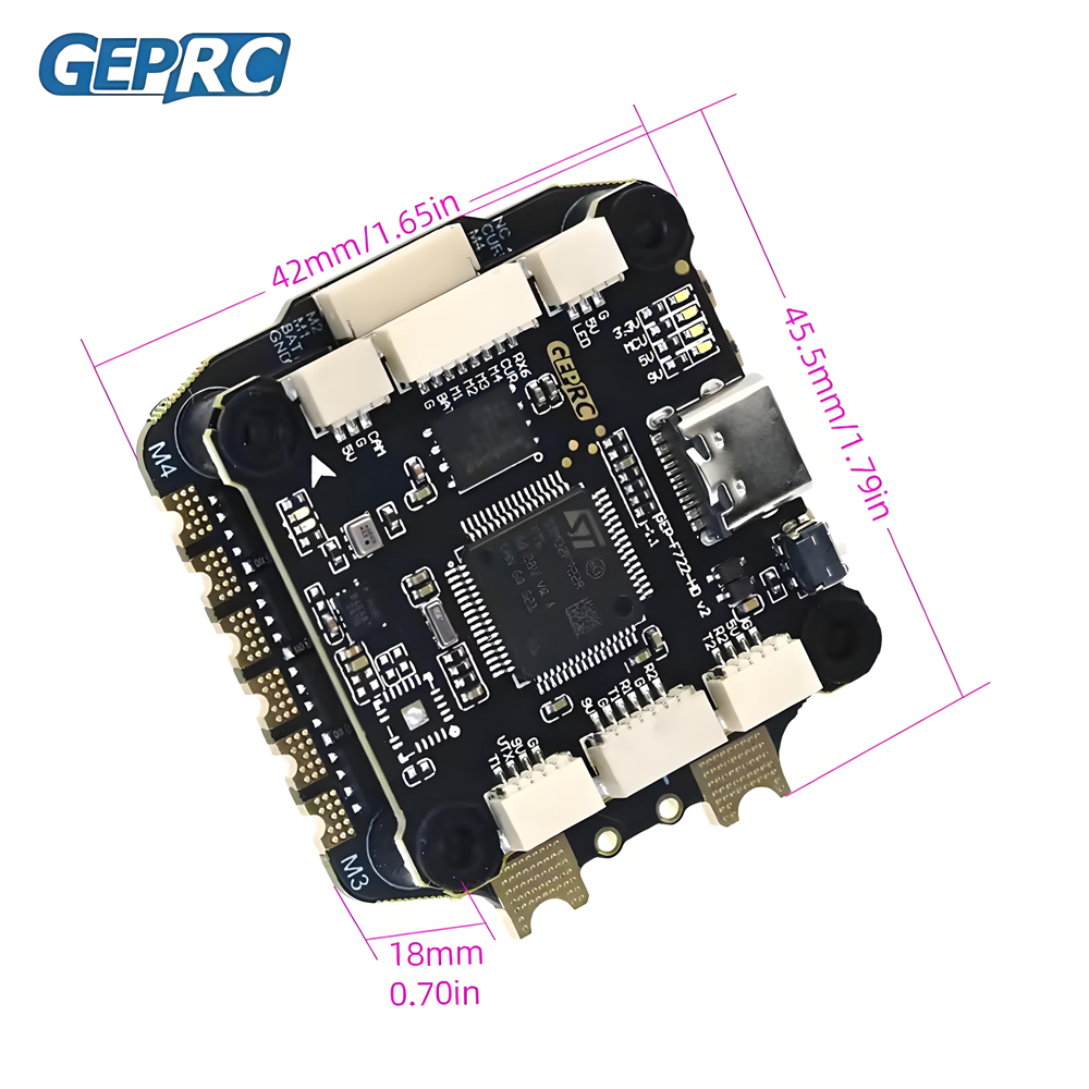 APGEPRC TAKER F722 BLS 65A V2  - F722 Flight Controller avis et prix