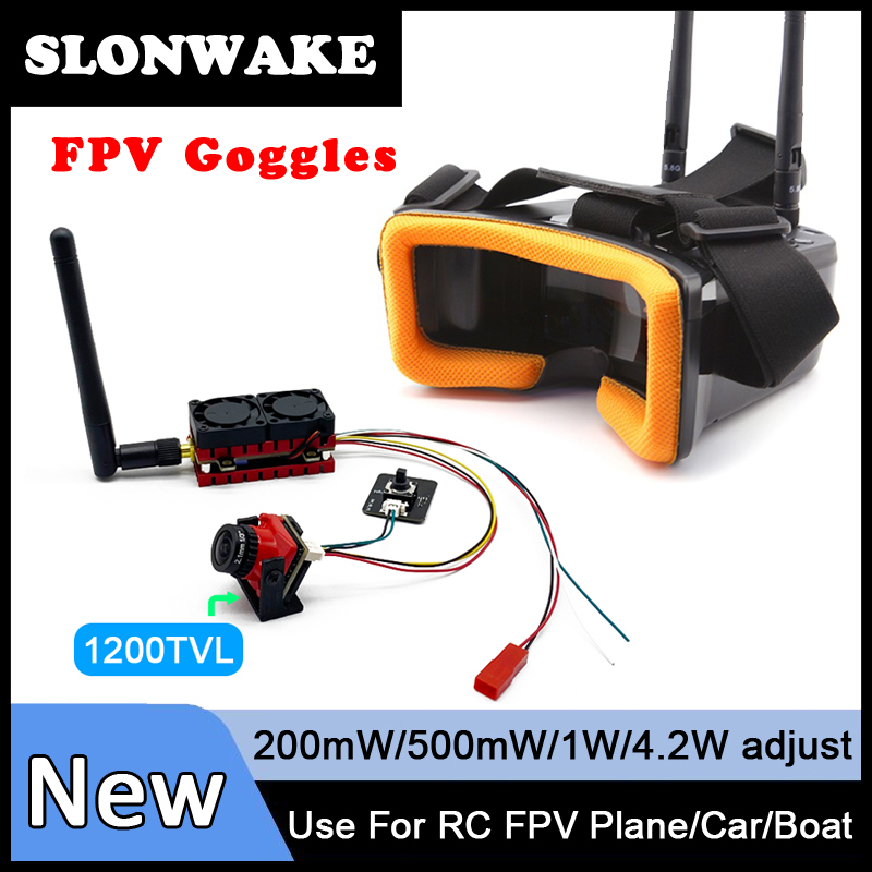 SLONWAKE 5.8G 48CH 4.2W transm - Fpv Goggles avis et prix