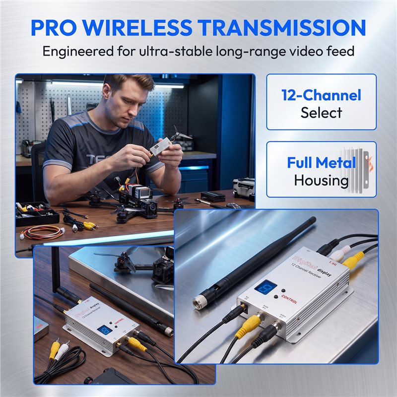 AS96 – Émetteur-récepteur vidé - Rc Transmitter avis et prix