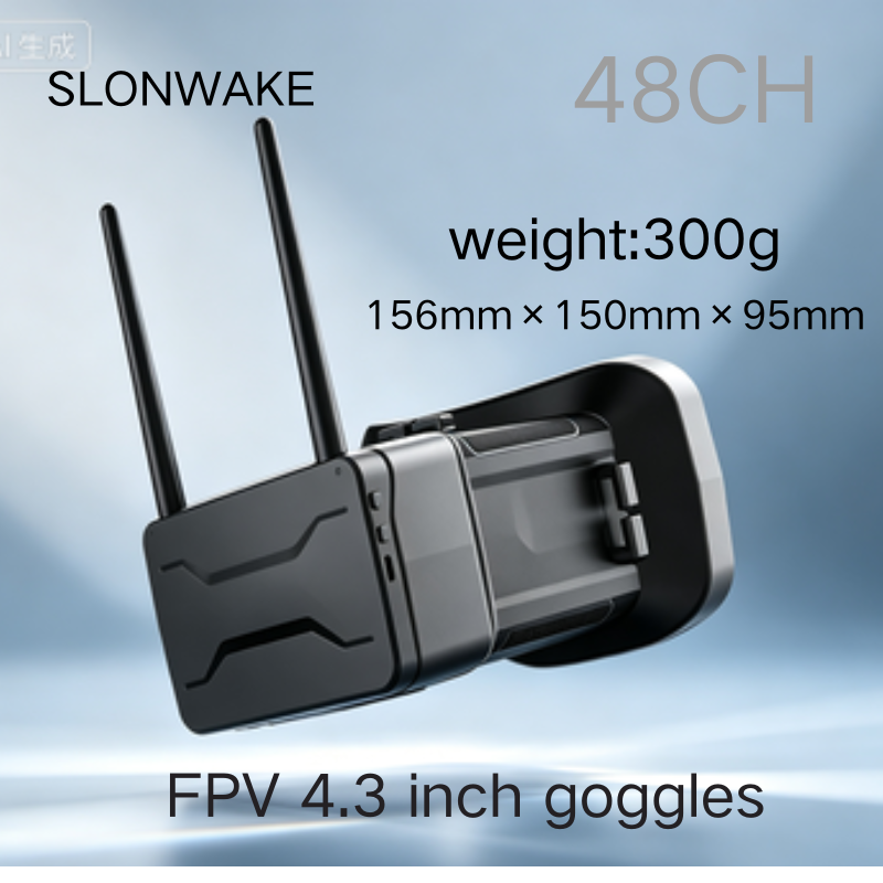 Lunettes FPV 5.8G 4,3 pouces 4 - Fpv Goggles avis et prix