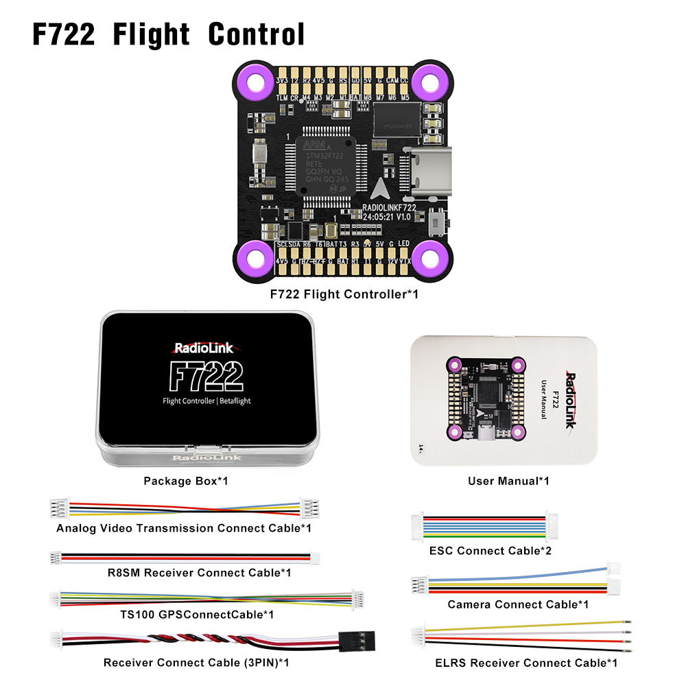 Radiolink F722 Contrôleur de v - F722 Flight Controller avis et prix
