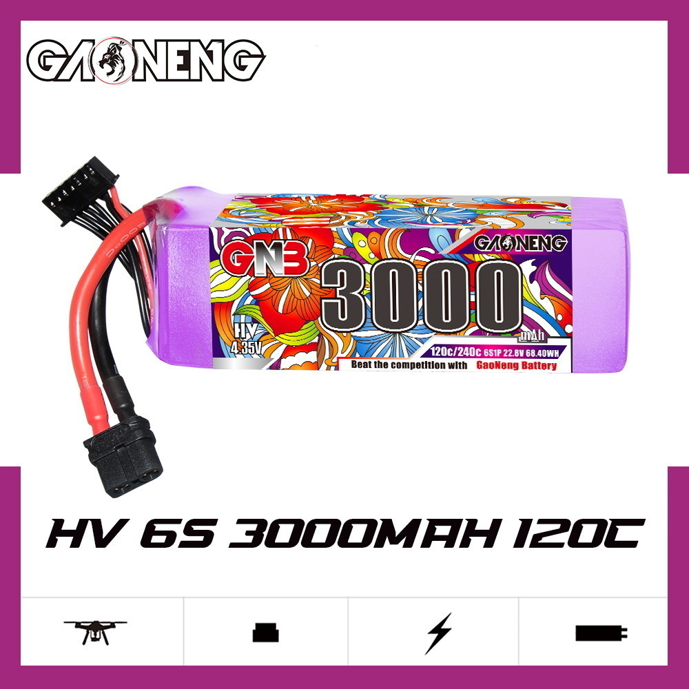 Batterie Lipo GNB 6S 22.8V 300 - Lipo Battery 6S avis et prix